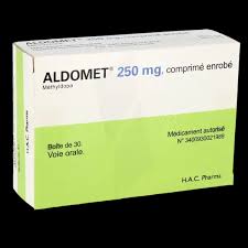 ALDOMET 250 mg local