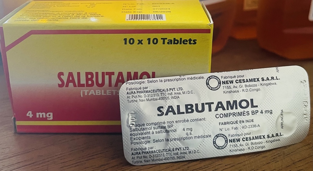 SALBUTAMOL 4MG