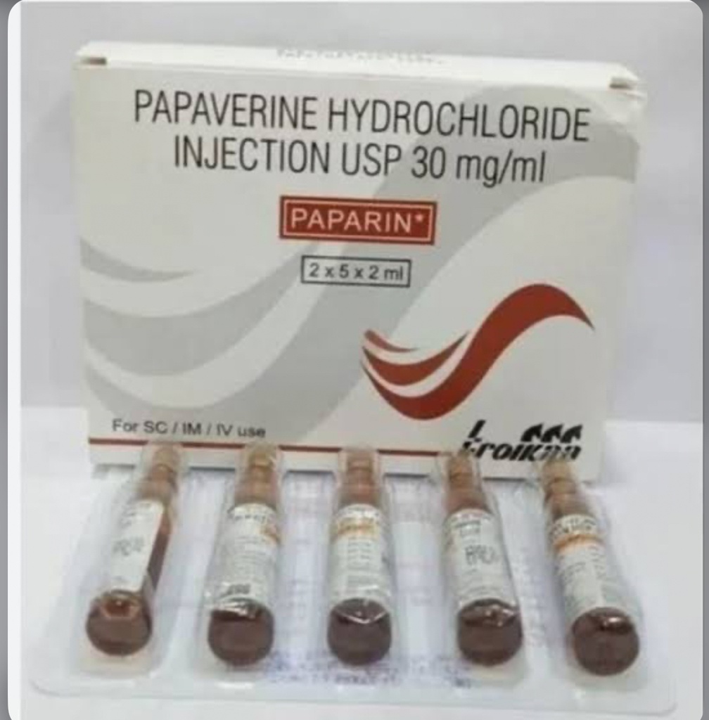 PAPAVERINE INJ