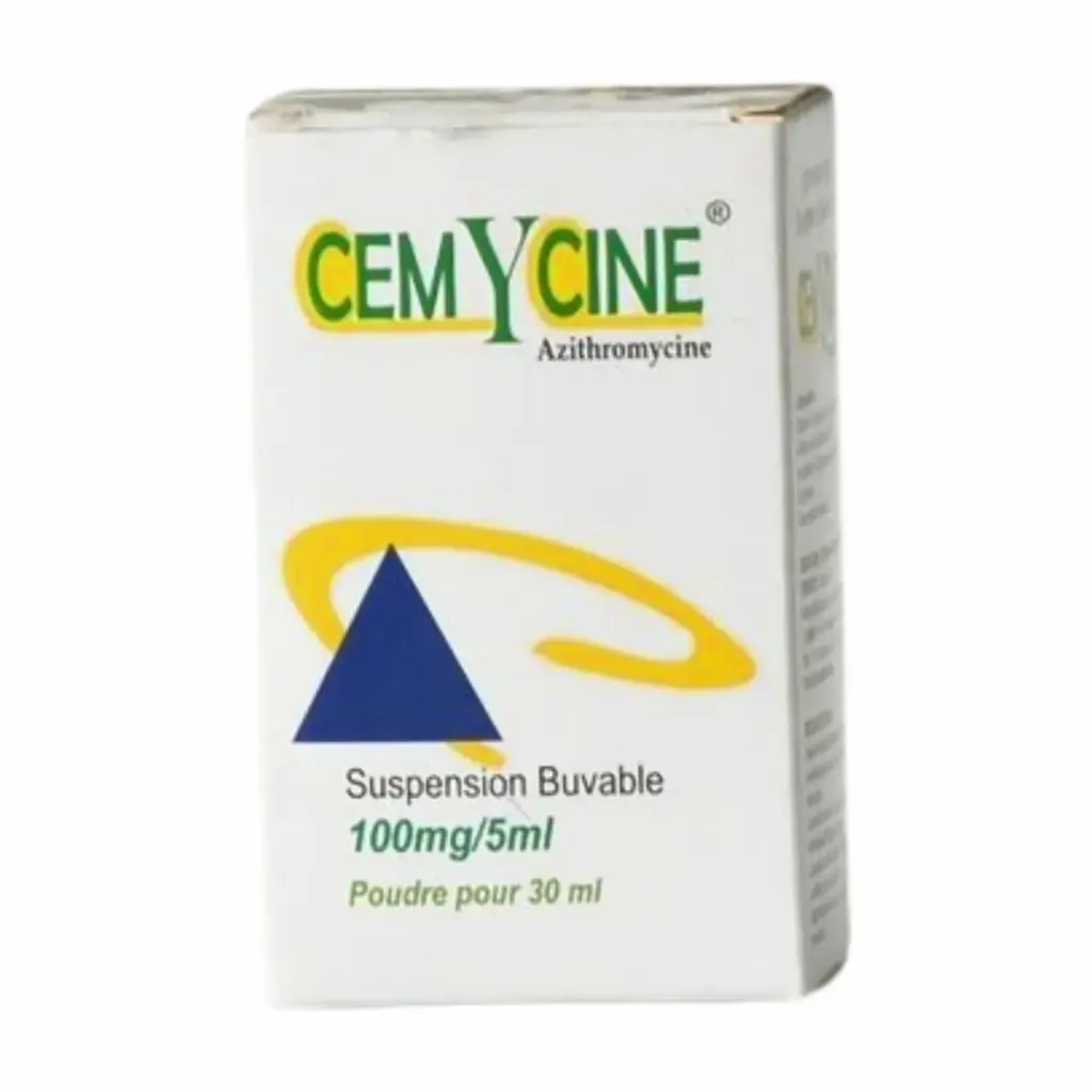 CEMYCINE SUSP 100 mg / 5ml