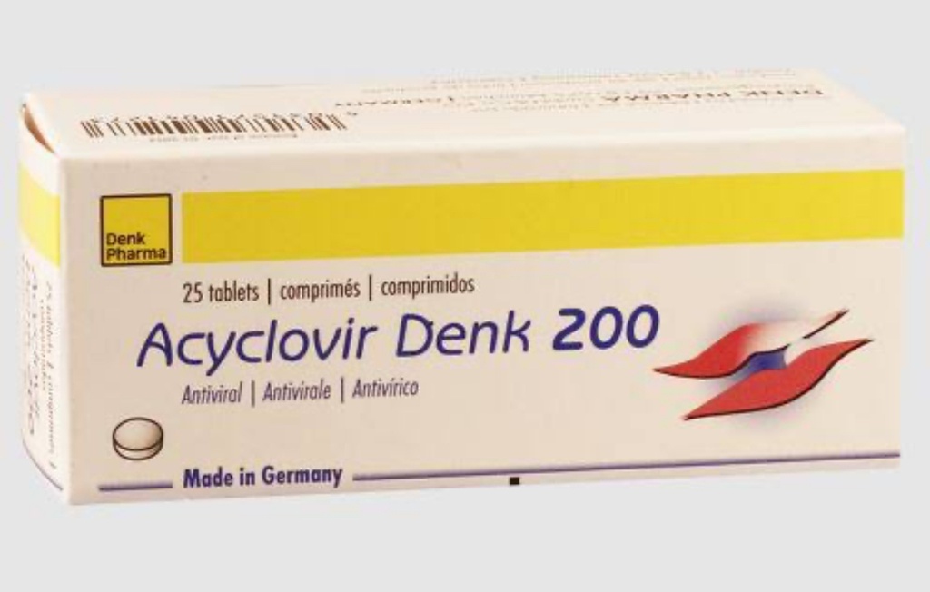 Acyclovir denk 200