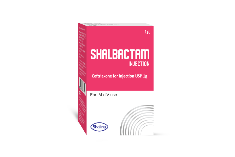 Shalbactam inj 1gr 