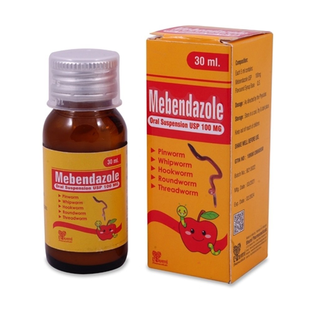 Mebendazole susp
