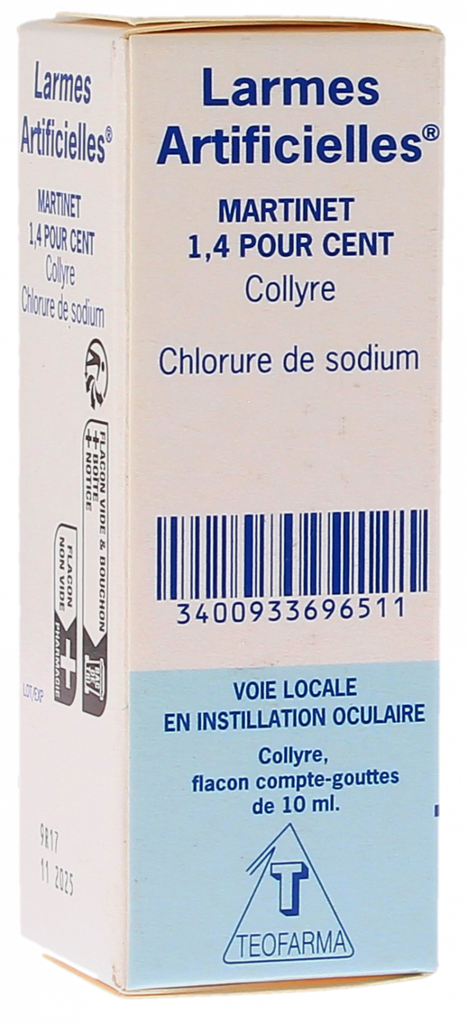 Larmes artificielles 