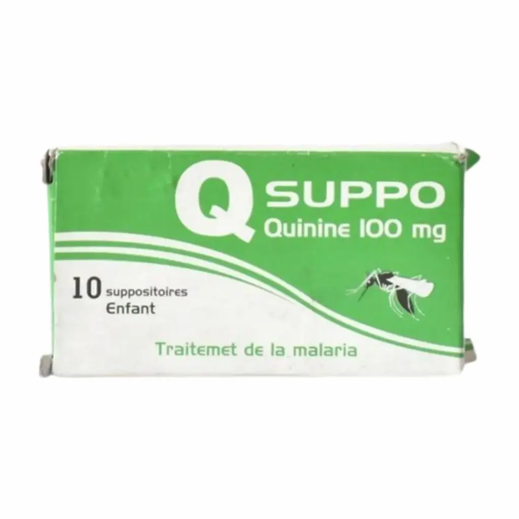 Quinine suppo