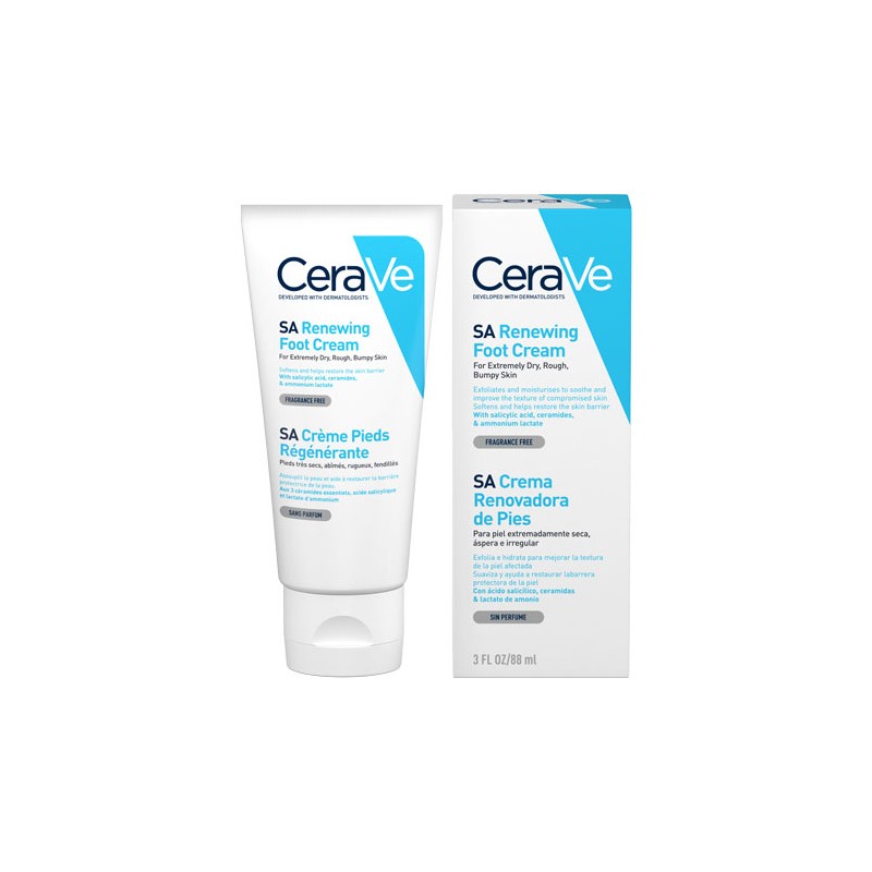 Cerave creme pied 