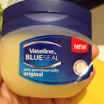 Vase line blue seal