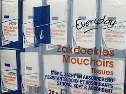 Papiers mouchoir