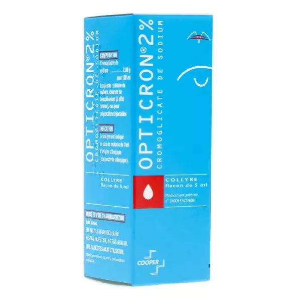 Opt ticron collyre 5ml