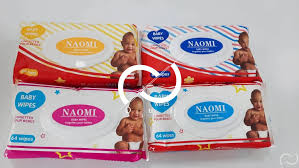 Naomie lingettes 64pcs Gf
