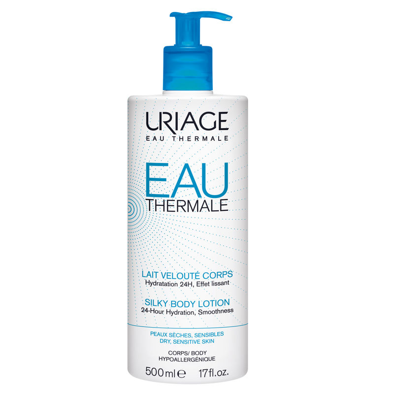 Uriage Eau Thermale Moisturizing Body Lotion with Shea Butter and Hyaluronic Acid 500 Ml