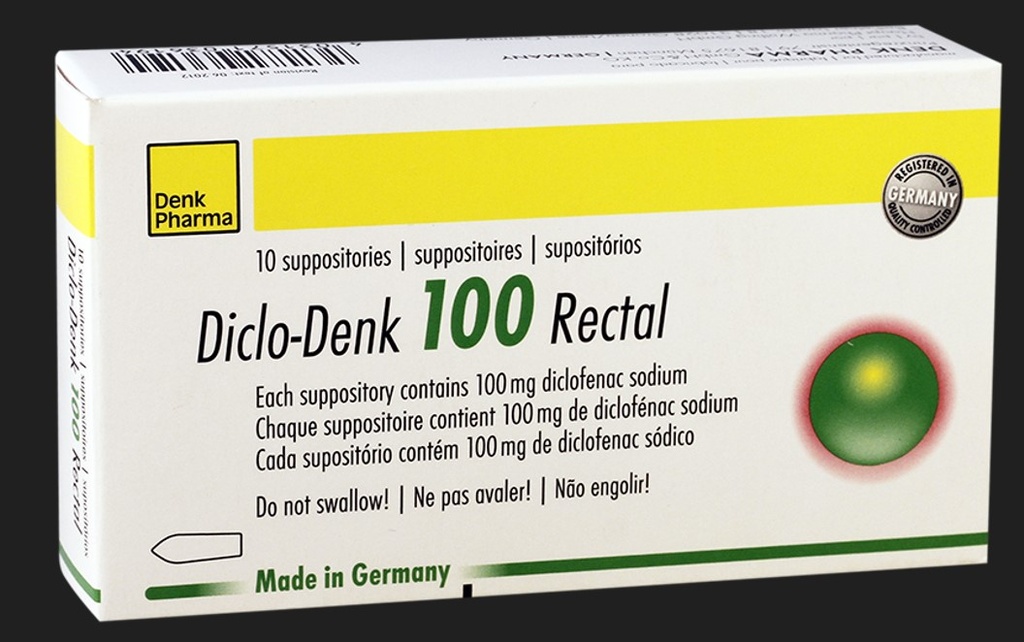 Diclo-Denk suppo 100mg
