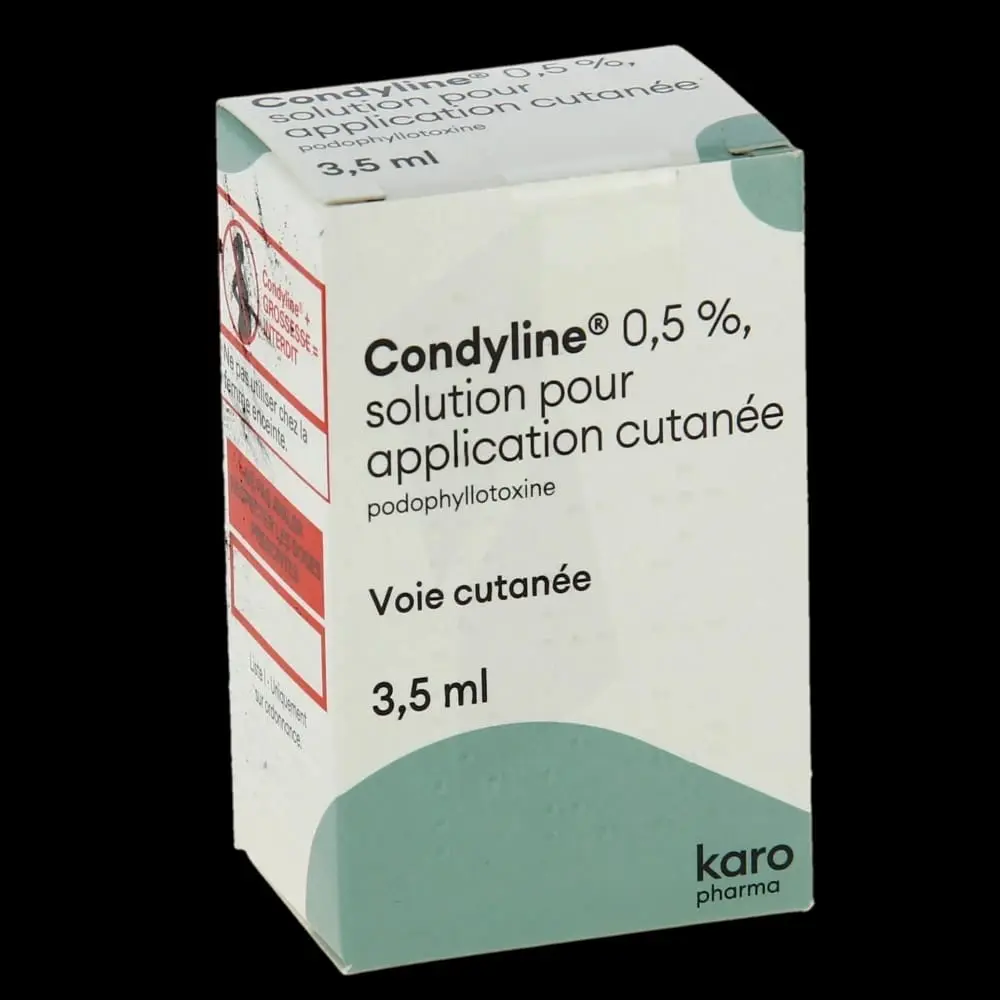 Condyline 0,5% solution 3,5ml E.O