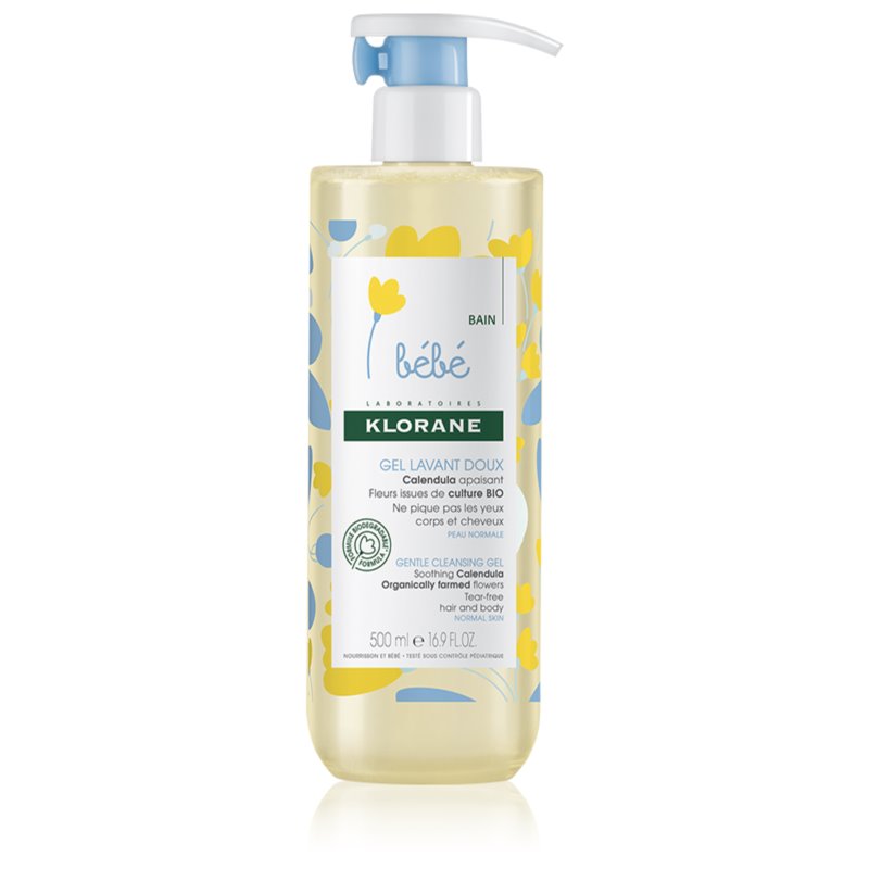KloraneBaby  gel lavant doux 500ml