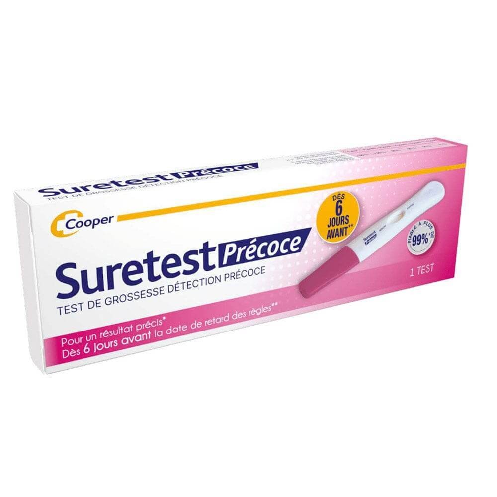 Cooper Suretest  test de Grossesse 99%