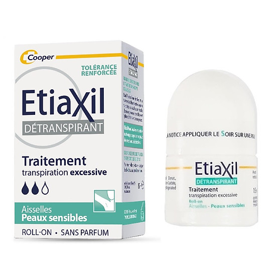 ETIAXIL Detranspirant Sensitive transpiration excessive 4jours 15ml