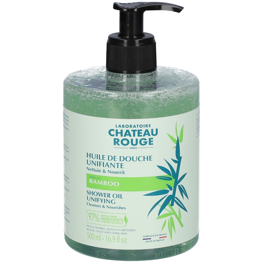 Château Rouge Huile De Douche Unifiante Bambou 500ml