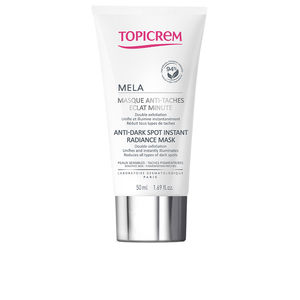 Topicrem MELA  Masques Anti-taches Eclat Minute Double exfoliation 50 Ml