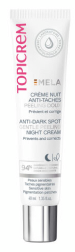 Topicrem Mela Anti-stain Peeling Night Cream 40 Ml