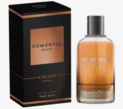 Caline HOMME Eau de Toilette Puissante Noire, 60 ml