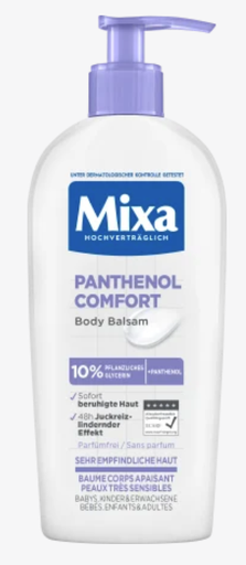 Mixa Lotion pour le corps Panthénol Comfort, 250 ml