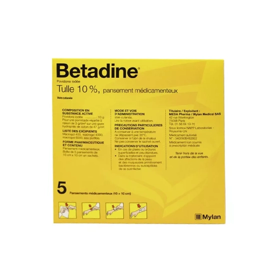 TULLLE GRAS BETADINE