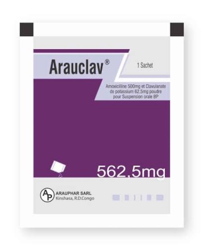 ARAUCLAV 562,5 SACHET