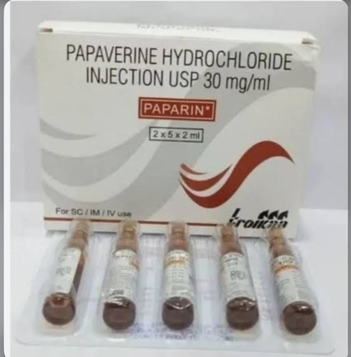 PAPAVERINE INJ