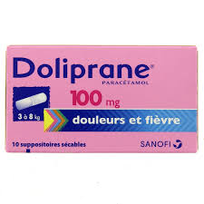 Doliprane suppo 100