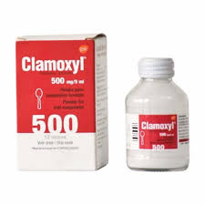 Clamoxyl susp 500