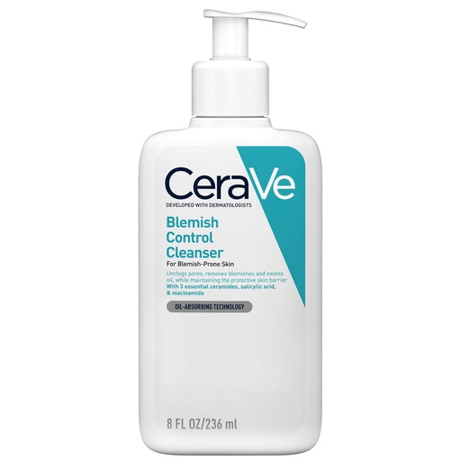 Cerave gel moussant anti imperfections 
