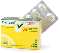[omeprazol] Dafrazol 20mg ces B/14 capsules