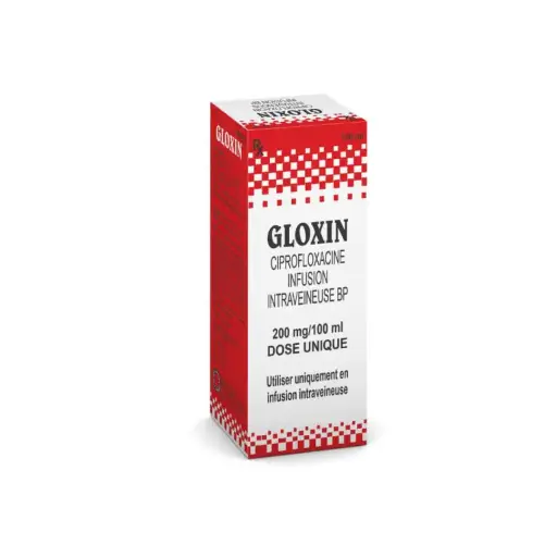 Gloxin( ciprofloxacine ) infusion 